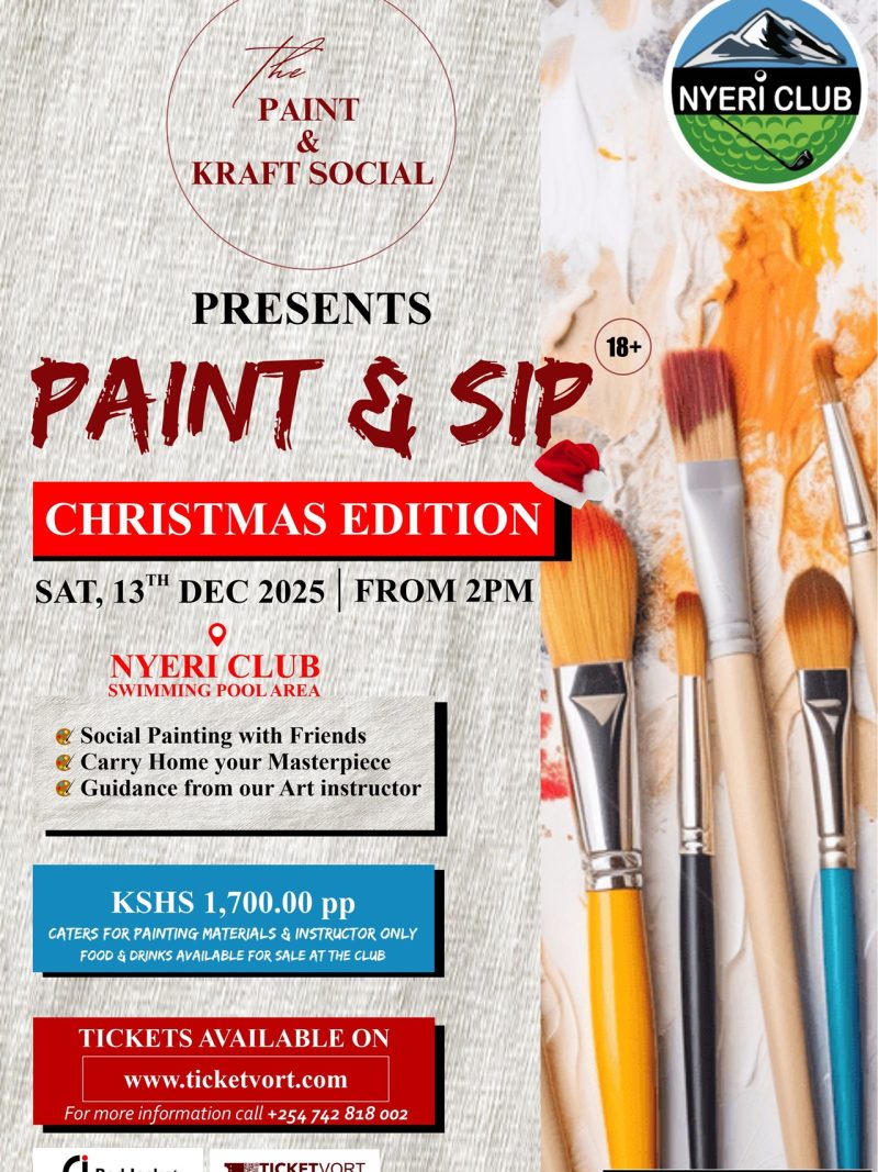 PAINT & SIP - CHRISTMAS EDITION