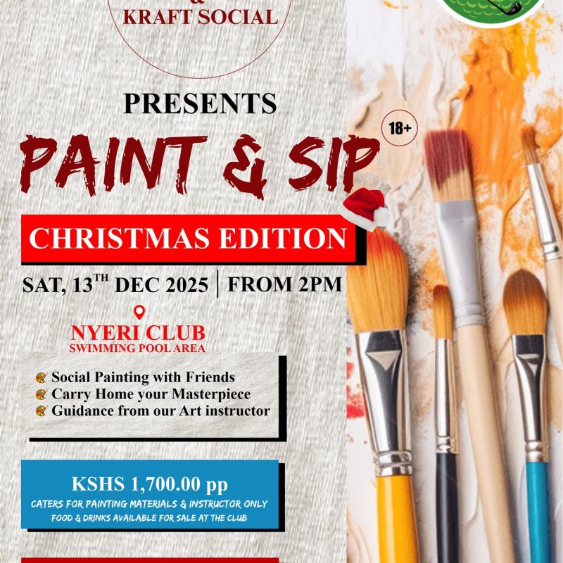 PAINT & SIP - CHRISTMAS EDITION