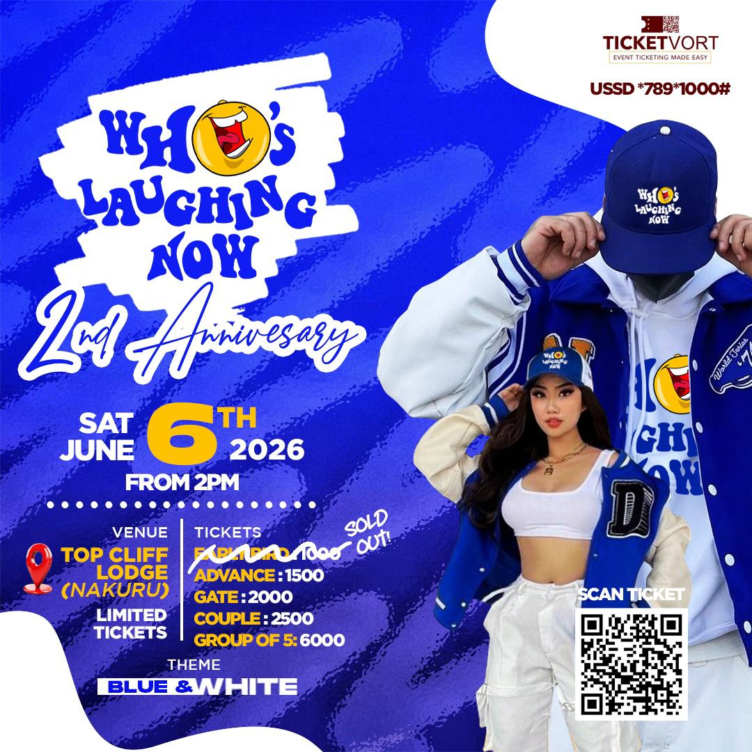 Who’s Laughing Now - 2nd Anniversary