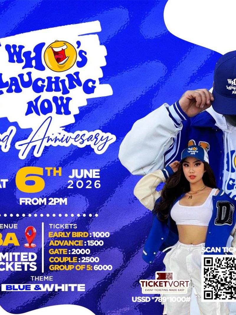 WHO’S LAUGHING NOW - 2nd Anniversary