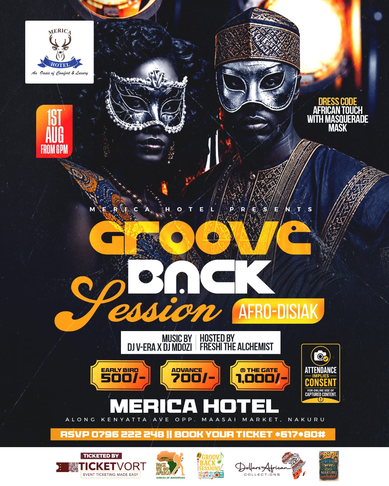 Groove Back Session - Afro-diask