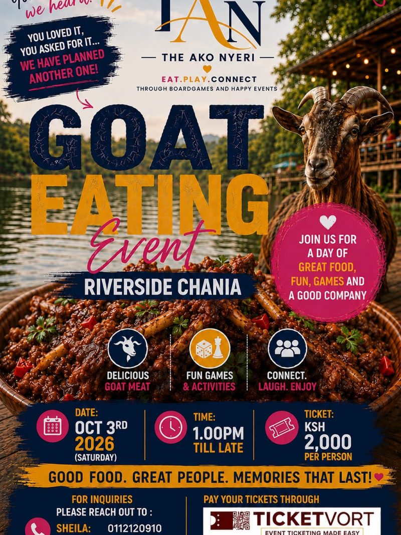 The Ako Nyeri Goat Eating Event